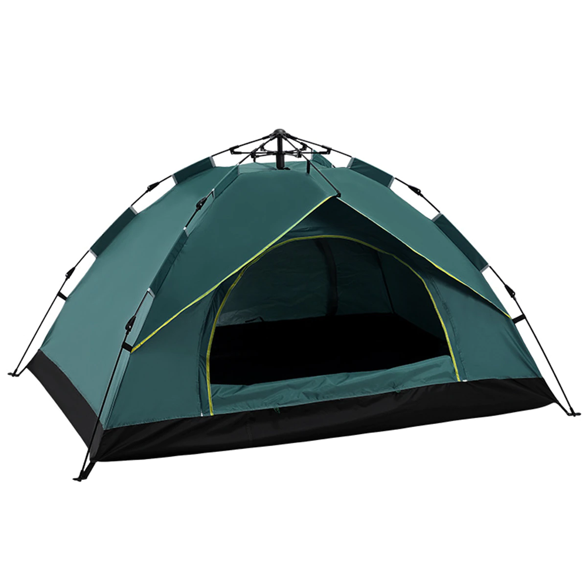 Cheap Goat Tents 3 4 Person Automatic Opening up Tent Camping Tent Easy Instant Setup Protable Backpacking for Sun Shelter Travelling Hiking   